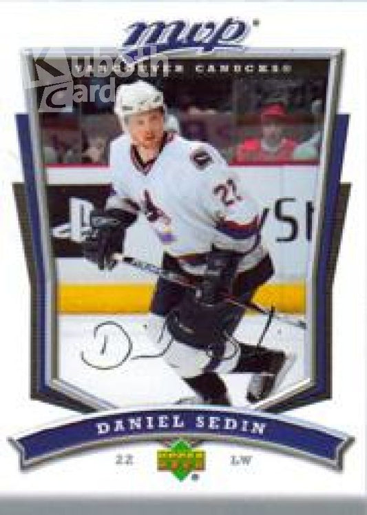 NHL 2007-08 Upper Deck MVP - No 66 - Daniel Sedin