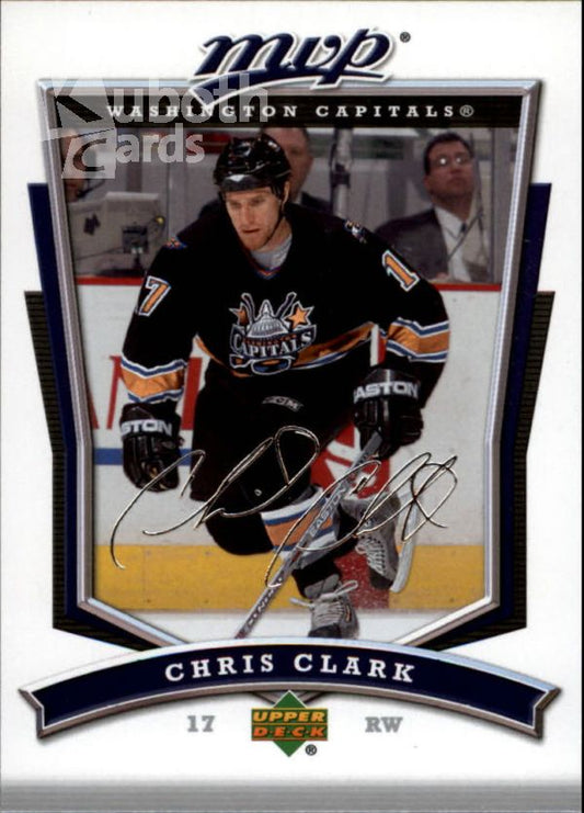 NHL 2007-08 Upper Deck MVP - No 77 - Chris Clark