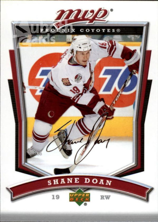 NHL 2007-08 Upper Deck MVP - No 82 - Shane Doan