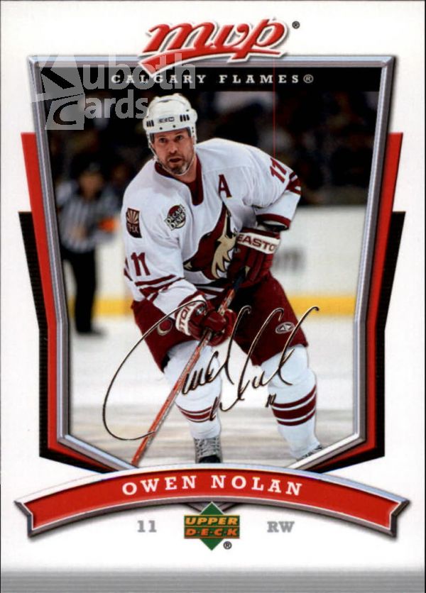 NHL 2007-08 Upper Deck MVP - No 86 - Owen Nolan