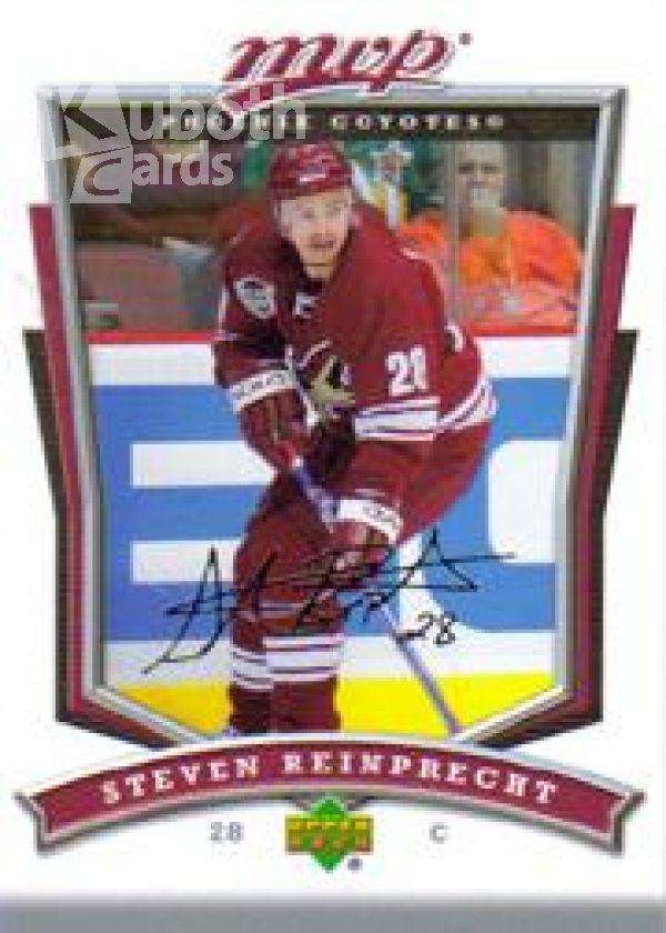 NHL 2007-08 Upper Deck MVP - No 87 - Steven Reinprecht