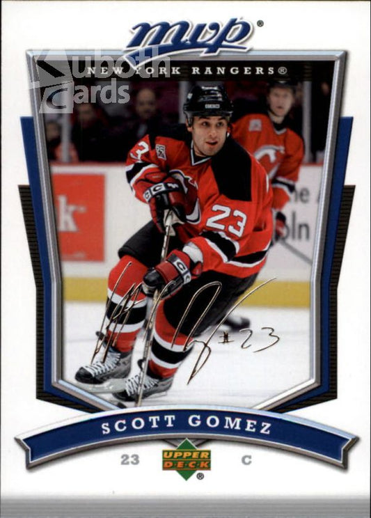 NHL 2007-08 Upper Deck MVP - No 92 - Scott Gomez