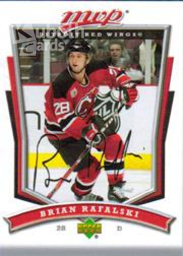 NHL 2007-08 Upper Deck MVP - No 94 - Brian Rafalski