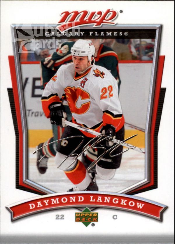 NHL 2007-08 Upper Deck MVP - No. 113 - Daymond Langkow