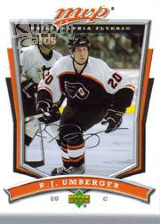 NHL 2007-08 Upper Deck MVP - No. 125 - RJ Umberger