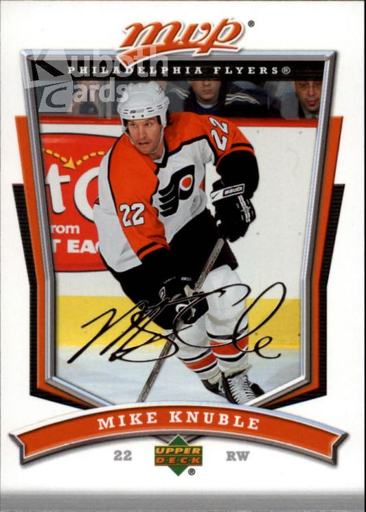 NHL 2007-08 Upper Deck MVP - No. 127 - Mike Knubble