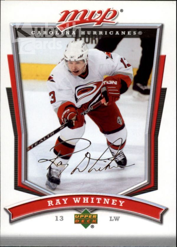 NHL 2007-08 Upper Deck MVP - No. 132 - Ray Whitney