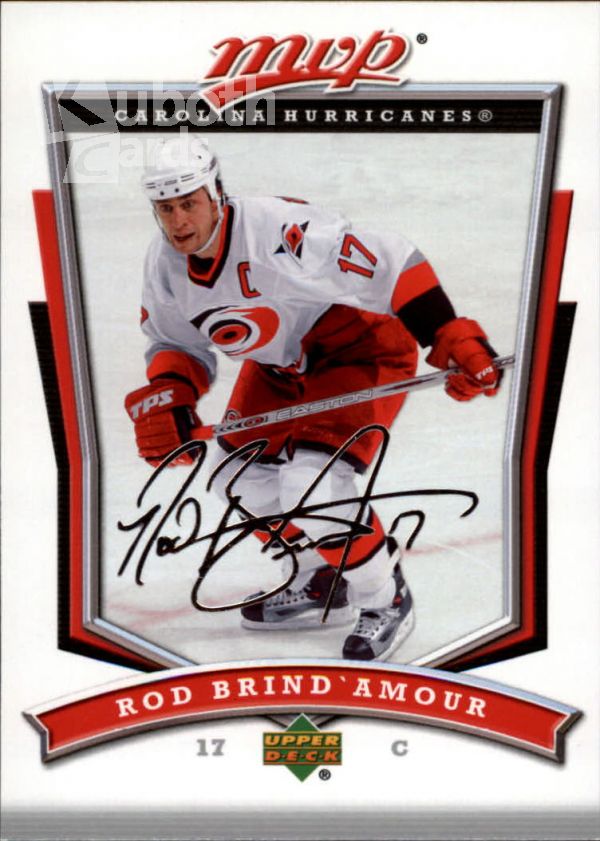 NHL 2007-08 Upper Deck MVP - No 136 - Rod Brind'Amour