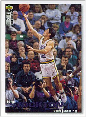 NBA 1995-96 Collector's Choice - No 106 - John Stockton