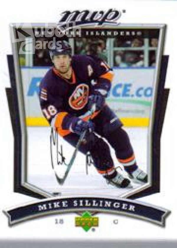 NHL 2007-08 Upper Deck MVP - No. 148 - Mike Sillinger