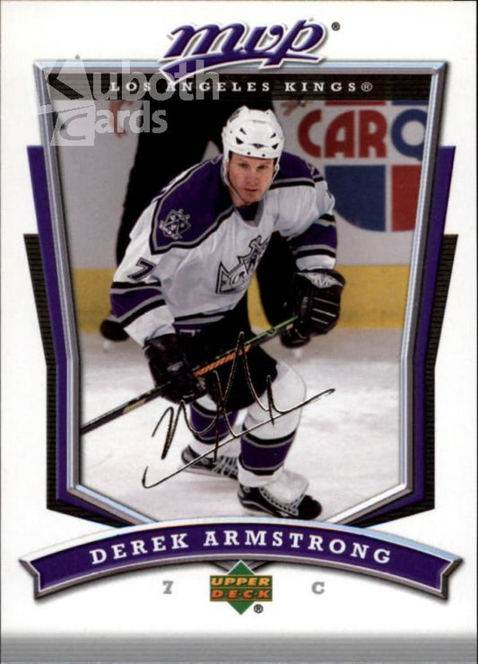 NHL 2007-08 Upper Deck MVP - No 158 - Derek Armstrong