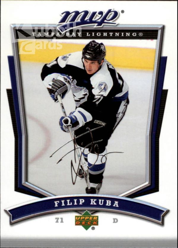 NHL 2007-08 Upper Deck MVP - No 163 - Filip Kuba