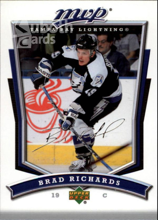 NHL 2007-08 Upper Deck MVP - No. 164 - Brad Richards