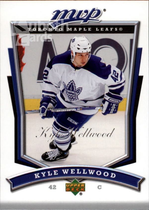 NHL 2007-08 Upper Deck MVP - No 175 - Kyle Wellwood