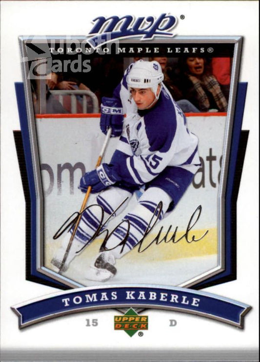 NHL 2007-08 Upper Deck MVP - No 178 - Tomas Kaberle