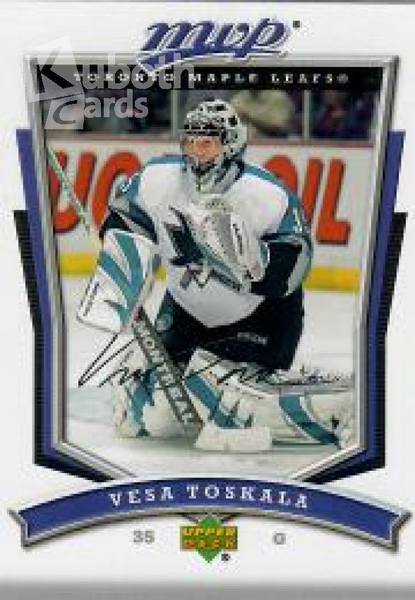 NHL 2007-08 Upper Deck MVP - No 179 - Vesa Toskala