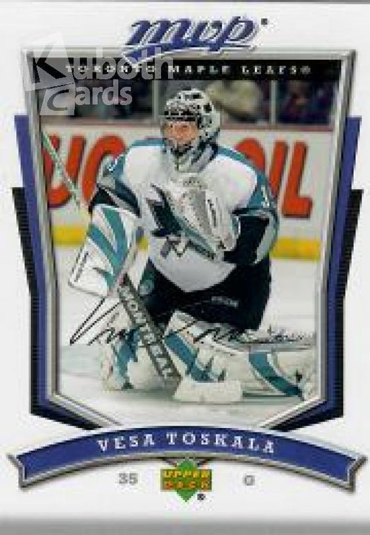 NHL 2007-08 Upper Deck MVP - No. 179 - Vesa Toskala