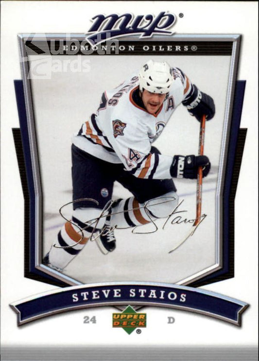 NHL 2007-08 Upper Deck MVP - No 185 - Steve Staios