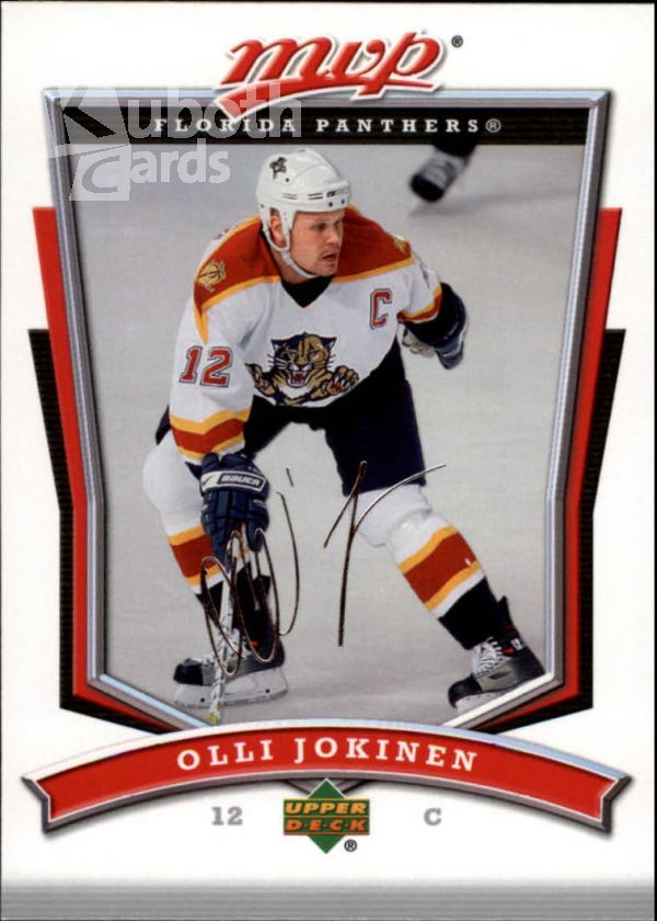 NHL 2007-08 Upper Deck MVP - No 191 - Olli Jokinen