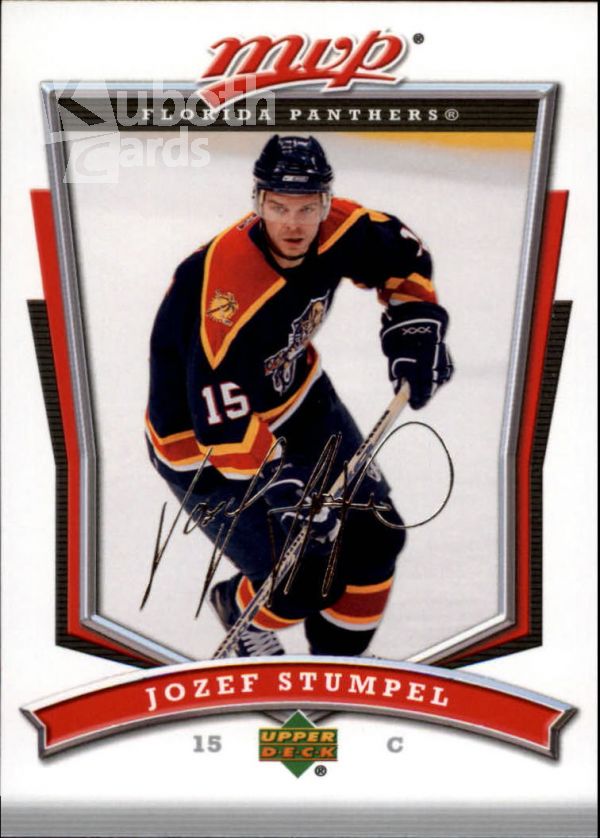 NHL 2007-08 Upper Deck MVP - No 197 - Jozef Stumpel