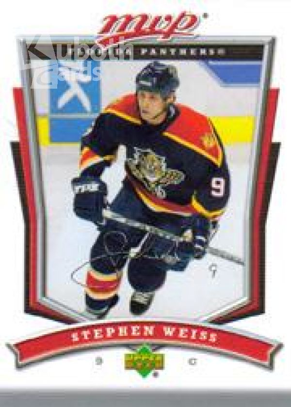 NHL 2007-08 Upper Deck MVP - No. 198 - Stephen Weiss