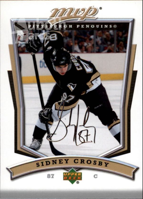 NHL 2007-08 Upper Deck MVP - No 200 - Sidney Crosby