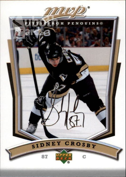 NHL 2007-08 Upper Deck MVP - No. 200 - Sidney Crosby