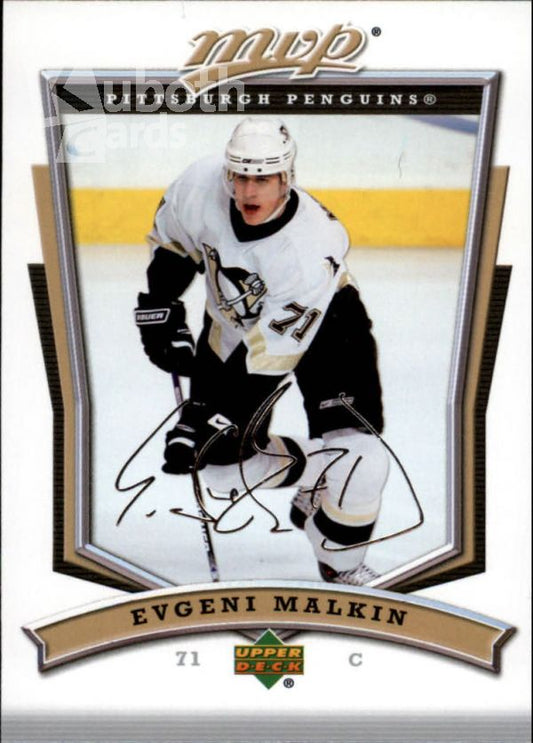 NHL 2007-08 Upper Deck MVP - No 201 - Evgeni Malkin