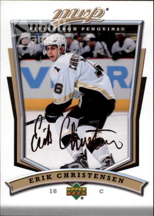 NHL 2007-08 Upper Deck MVP - No 209 - Erik Christensen