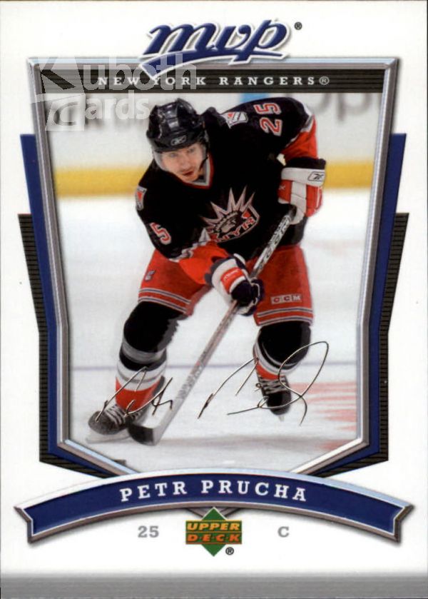 NHL 2007-08 Upper Deck MVP - No 222 - Petr Prucha