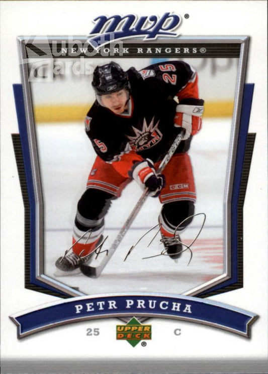 NHL 2007-08 Upper Deck MVP - No. 222 - Petr Prucha