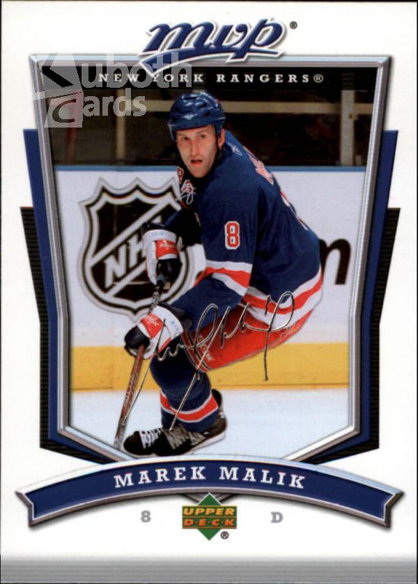 NHL 2007-08 Upper Deck MVP - No. 227 - Marek Malik