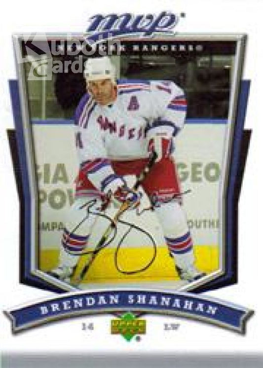 NHL 2007-08 Upper Deck MVP - No. 229 - Brendan Shanahan