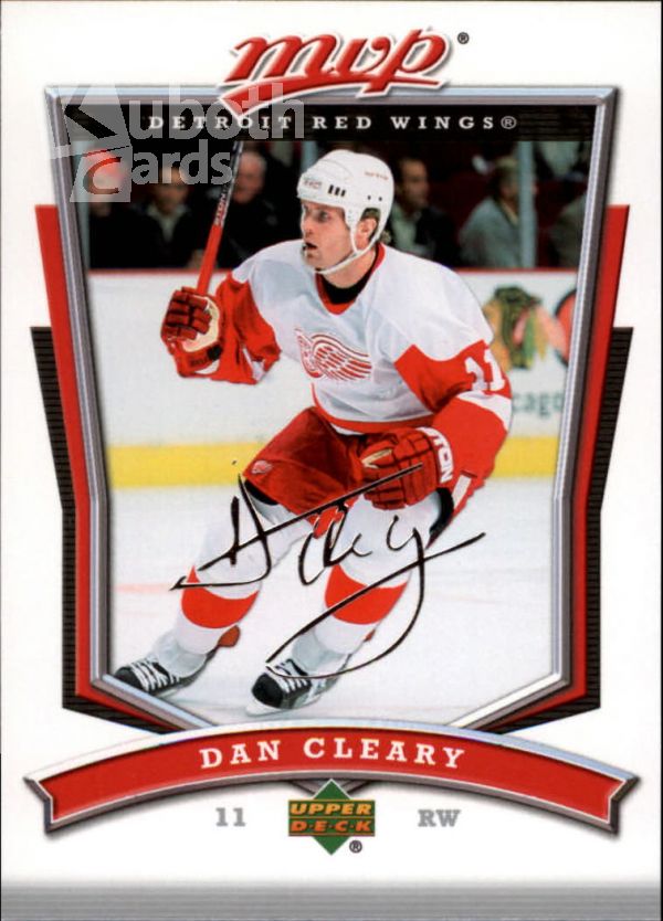 NHL 2007-08 Upper Deck MVP - No 233 - Dan Cleary