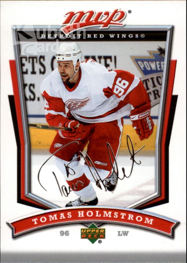 NHL 2007-08 Upper Deck MVP - No. 236 - Tomas Holmstrom