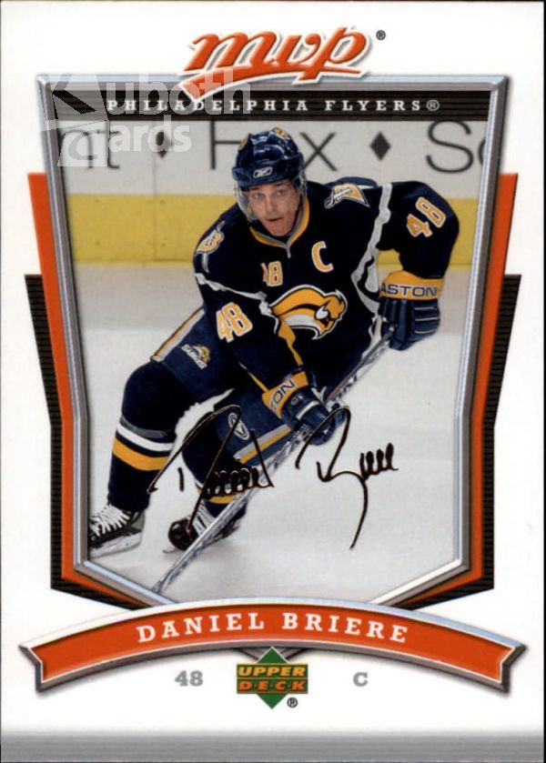 NHL 2007-08 Upper Deck MVP - No. 241 - Daniel Briere