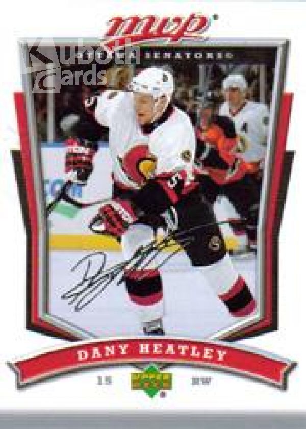 NHL 2007-08 Upper Deck MVP - No. 251 - Dany Heatley