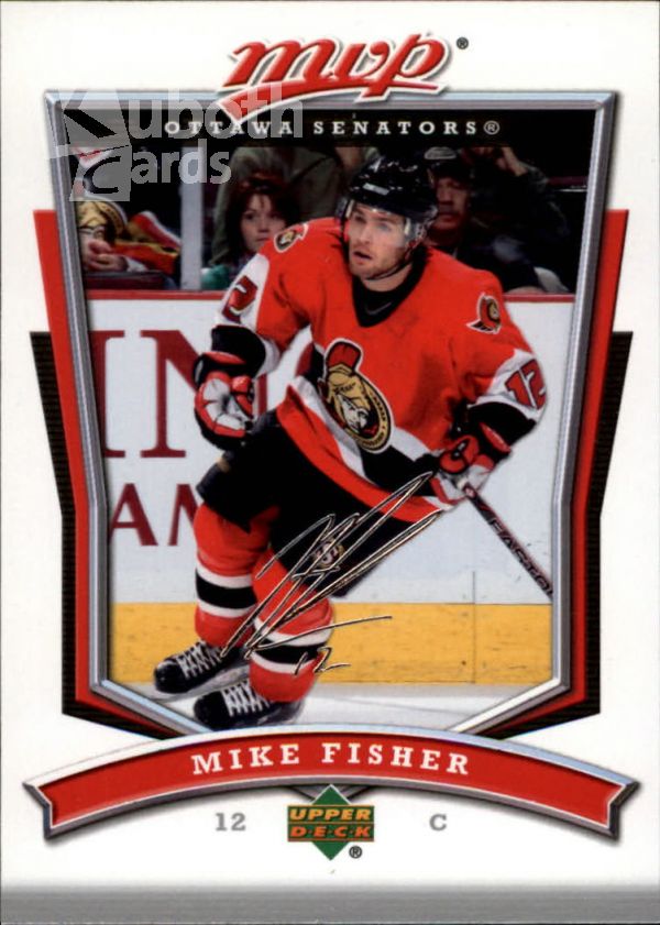 NHL 2007-08 Upper Deck MVP - No. 255 - Mike Fisher