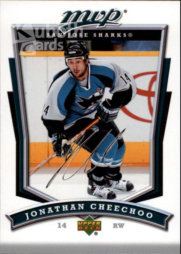 NHL 2007-08 Upper Deck MVP - No. 269 - Jonathan Cheechoo