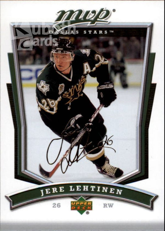 NHL 2007-08 Upper Deck MVP - No 273 - Jere Lehtinen