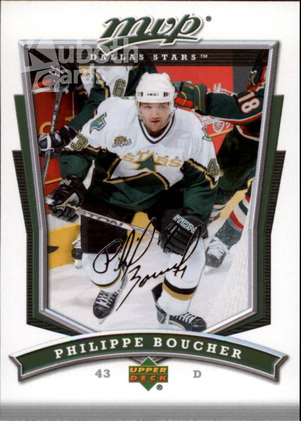 NHL 2007-08 Upper Deck MVP - No. 279 - Philippe Boucher