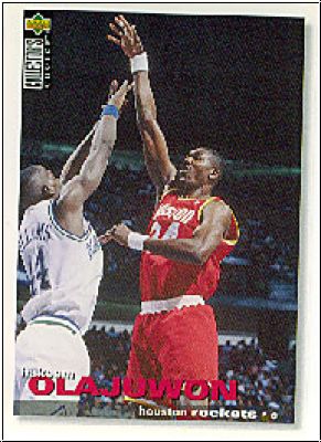 NBA 1995-96 Collector's Choice - No 265 - Hakeem Olajuwon