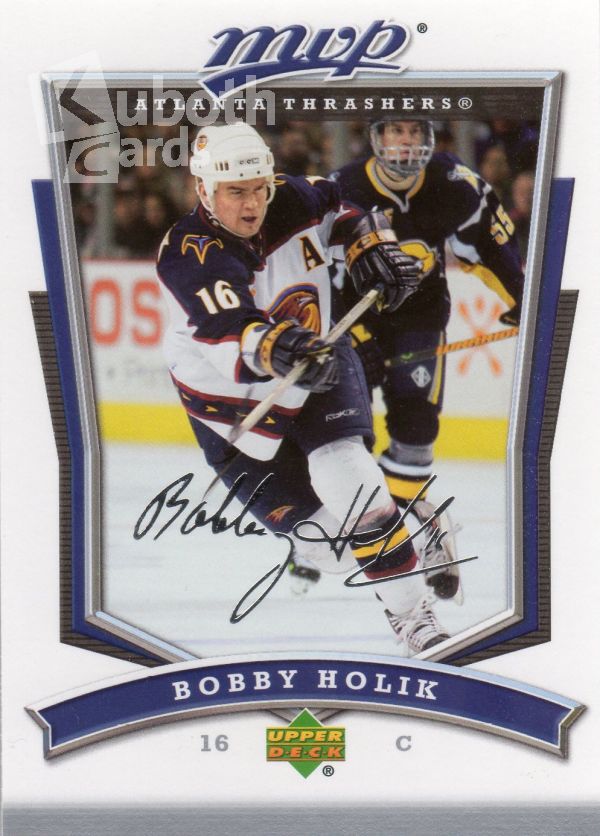 NHL 2007-08 Upper Deck MVP - No. 285 - Bobby Holik