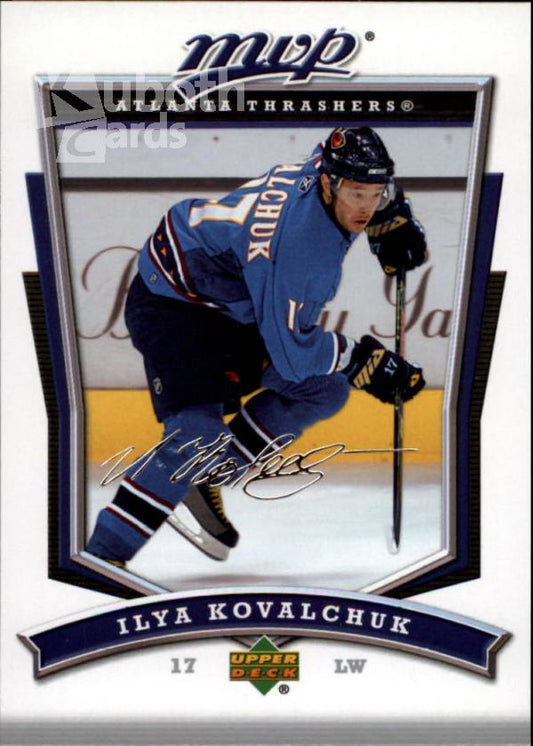 NHL 2007-08 Upper Deck MVP - No. 287 - Ilya Kovalchuk