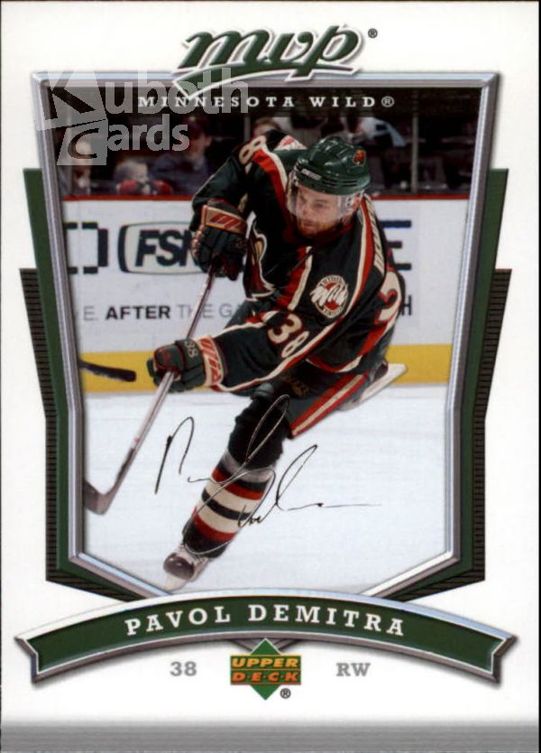 NHL 2007-08 Upper Deck MVP - No. 291 - Pavol Demitra