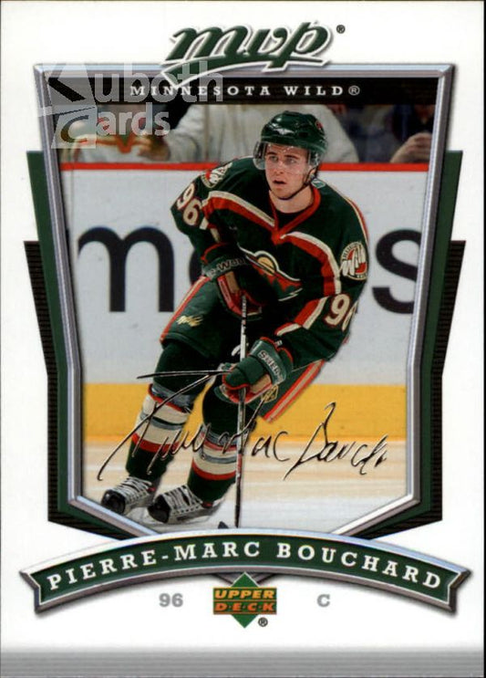 NHL 2007-08 Upper Deck MVP - No 295 - Pierre-Marc Bouchard