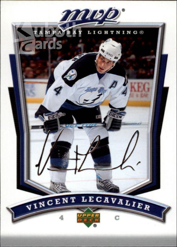 NHL 2007-08 Upper Deck MVP - No. 299 - Vincent Lecavalier