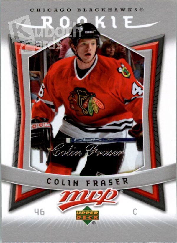 NHL 2007-08 Upper Deck MVP - No 302 - Colin Fraser