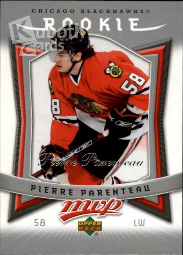 NHL 2007-08 Upper Deck MVP - No. 303 - Pierre Parenteau