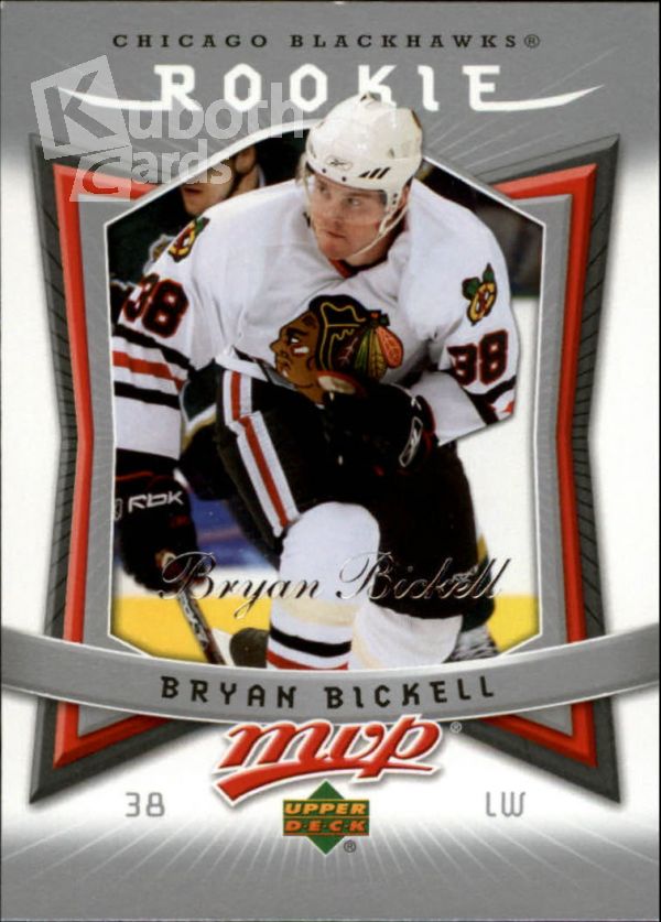 NHL 2007-08 Upper Deck MVP - No 304 - Bryan Bickell